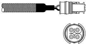 Oxygen Sensor ES10581-12B1