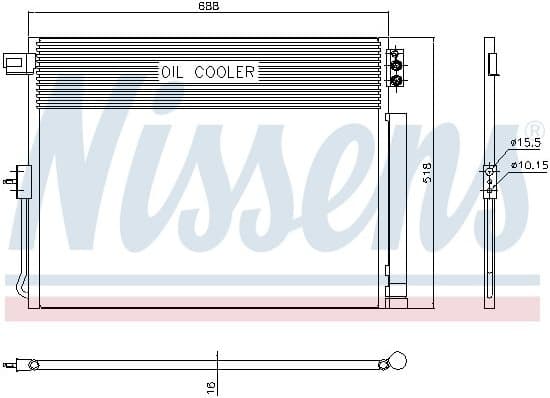 Condenser, air conditioning ** FIRST FIT ** 940411