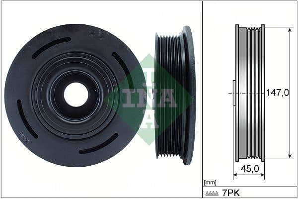 Belt Pulley, crankshaft 544009810