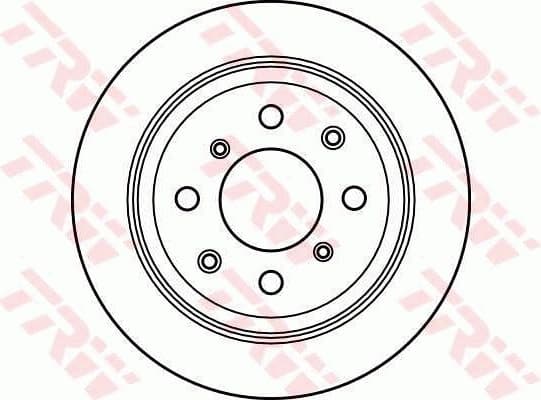 Brake Disc DF2646 - image 2