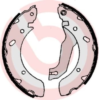 Brake Shoe Set ESSENTIAL LINE S30504