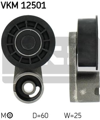 Tensioner Pulley, timing belt VKM 12501