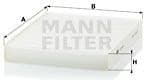 Filter, cabin air CU26001