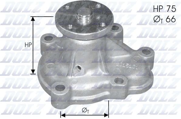 Water Pump, engine cooling O133