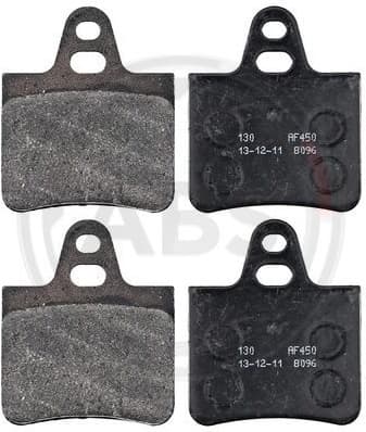 Brake Pad Set, disc brake A.B.S. 36129