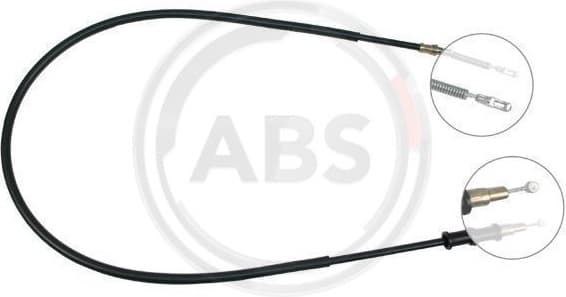 Cable Pull, parking brake K13458