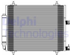 Condenser, air conditioning TSP0225595