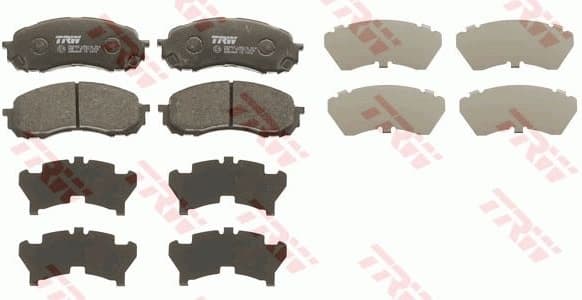 Brake Pad Set, disc brake GDB3469 - image 2