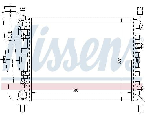 Radiator, engine cooling 61940 - image 2