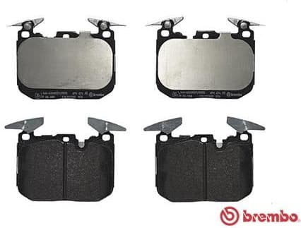 Brake pads front, Top Quality P06088 - image 2