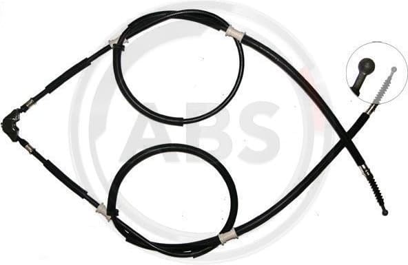 Cable Pull, parking brake K17795