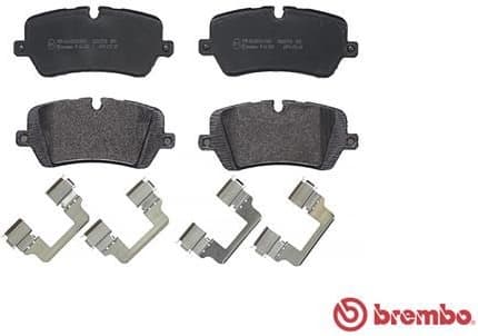 Brake pads rear, Top Quality P44021 - image 2