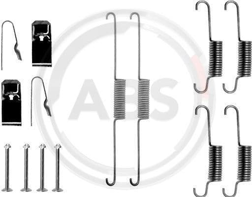 Accessory Kit, brake shoes 0723Q