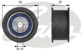 Deflection Pulley/Guide Pulley, timing belt PowerGrip™ T41101