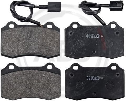 Brake Pad Set, disc brake 37041