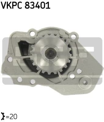 Water Pump, engine cooling Aquamax VKPC 83401