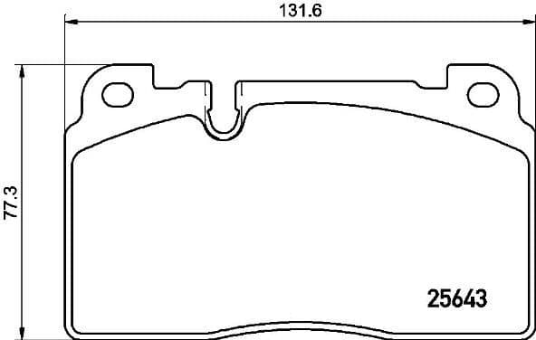 Brake Pad Set, disc brake PRIME LINE P85133