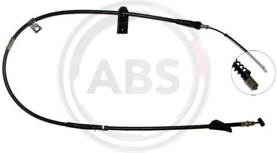 Cable Pull, parking brake K17788