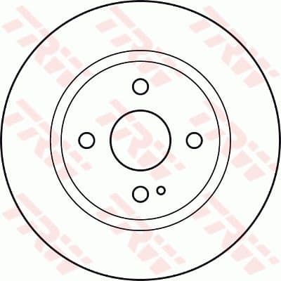 Brake Disc DF4966 - image 2