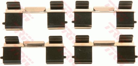 Accessory Kit, disc brake pad PFK572