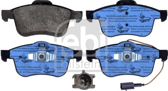 Brake Pad Set, disc brake 116059