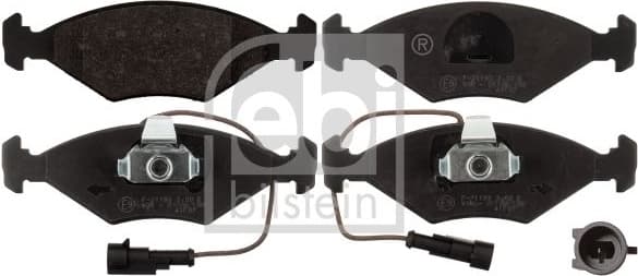 Brake Pad Set, disc brake 116052