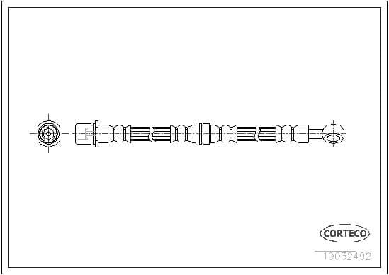 Brake Hose 19032492 - image 2
