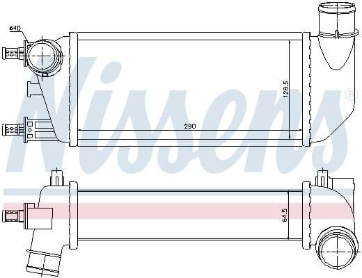 Charge Air Cooler ** FIRST FIT ** 96577