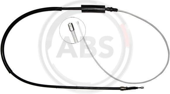 Cable Pull, parking brake K12417