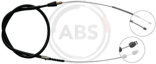 Cable Pull, parking brake K12078