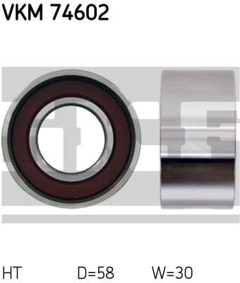 Tensioner belt VKM74602 - image 2