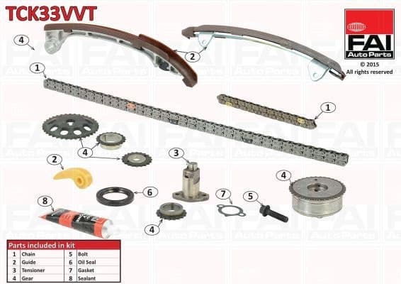Timing Chain Kit TCK33VVT
