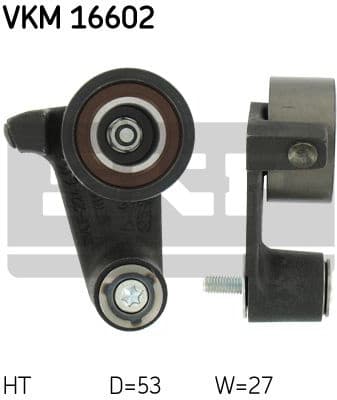 Tensioner Pulley, timing belt VKM 16602