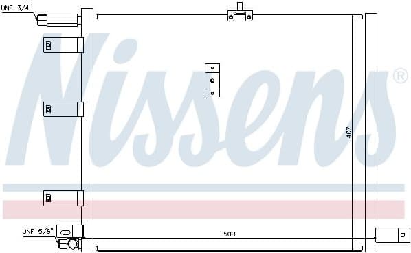 Condenser, air conditioning 94300