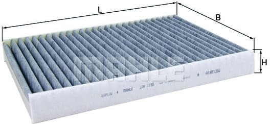 Filter cabin LAK1185