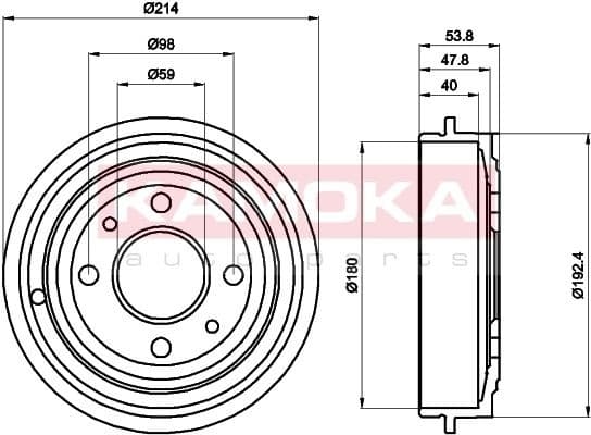 Brake Drum 104026