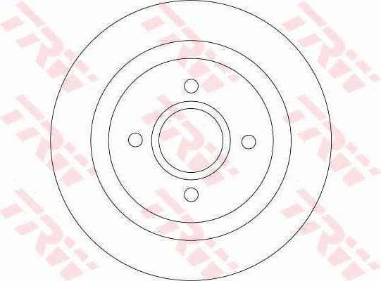 Brake Disc DF4251 - image 2