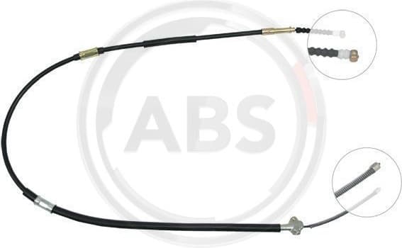 Cable Pull, parking brake K16357