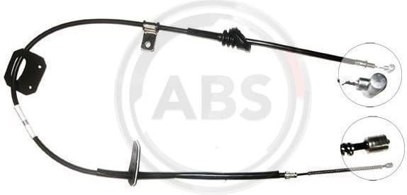 Cable Pull, parking brake K12628