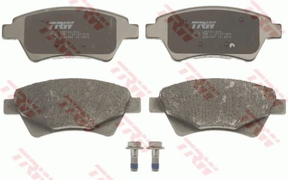Brake Pad Set, disc brake COTEC GDB1597 - image 2
