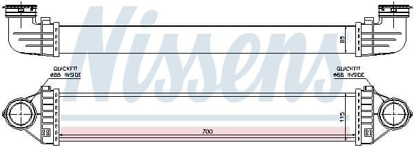 Charge Air Cooler ** FIRST FIT ** 96716 - image 2