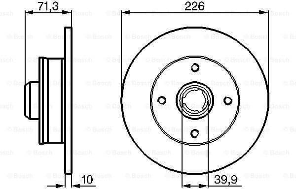 Brake Disc 0986478331 - image 5