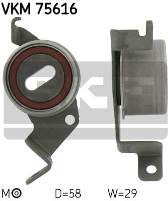 Tensioner belt VKM75616 - image 2