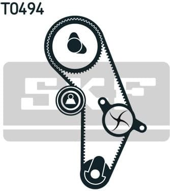 Timing belt kit VKMA95623 - image 4