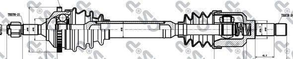 Drive Shaft 245009