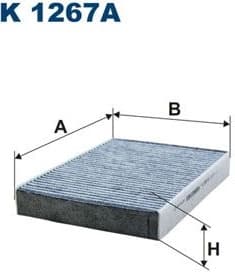 Filter, cabin air K1267A