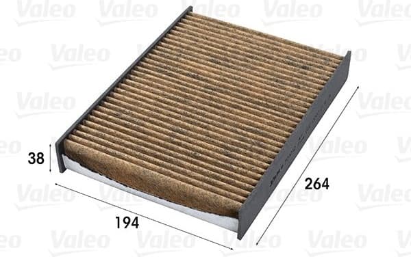 Filter, cabin air VALEO PROTECT MAX 701012