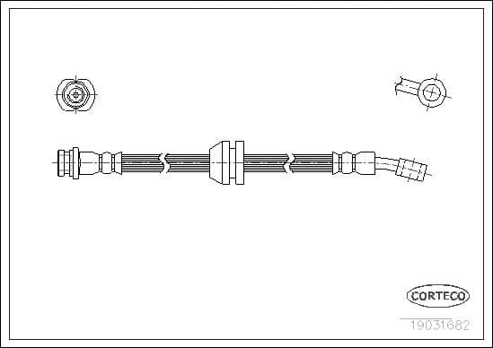 Brake Hose 19031682