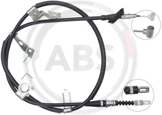 Cable Pull, parking brake K18980