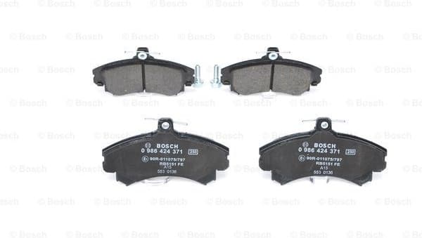 Brake Pad Set, disc brake 0986424371 - image 3